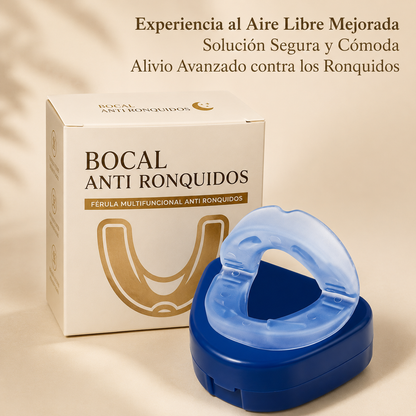 Duerme tranquilo y ayuda a reducir los ronquidos desde la primera noche