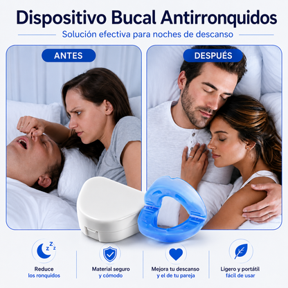 Duerme tranquilo y ayuda a reducir los ronquidos desde la primera noche