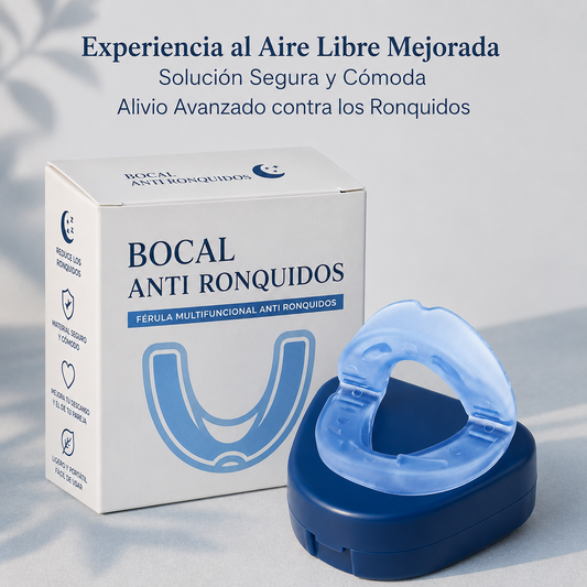 Duerme tranquilo y ayuda a reducir los ronquidos desde la primera noche